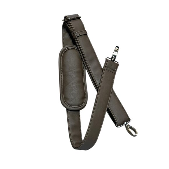 GUESS Pink Tan Brown Floral Patchwork Tote Bag Vegan Leather Large Trendy - Picture 9 of 9